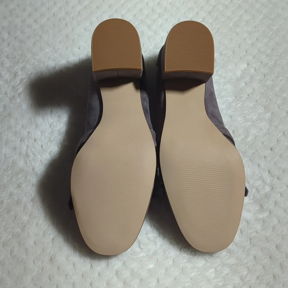 Steve Madden Gray Fringe Heels - Picture 4 of 8